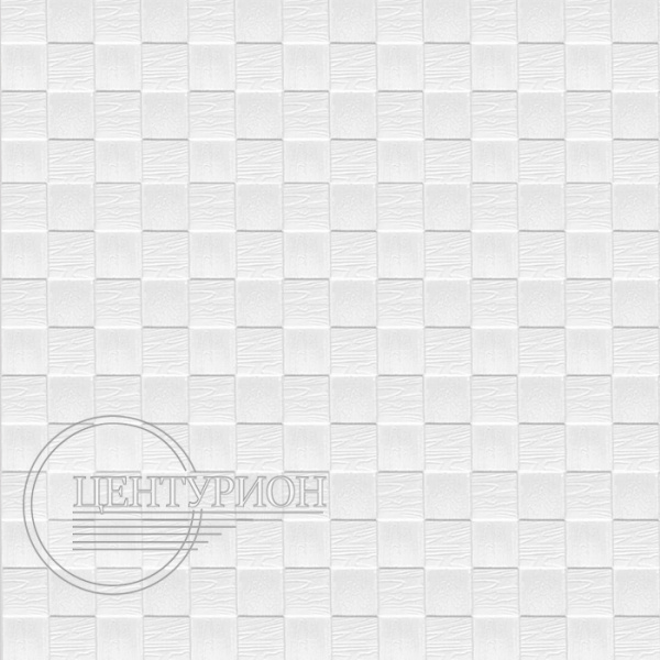 Панель "Мозаика белая" 700х700х7 мм. Фото. Строй-Отделка