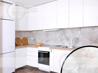 Кухонный фартук Гранит серый (Ф-284)  3000*600*1 мм . Фото. Строй-Отделка