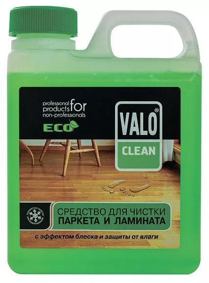 Средство для чистки паркета и ламината VALO Clean 1 л. Фото. Строй-Отделка