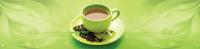 Кухонный фартук Зеленый чай. Фото. Строй-Отделка
