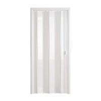 Дверь-гармошка МАЙАМИ-СТИЛЬ белый глянец. Фото. Строй-Отделка