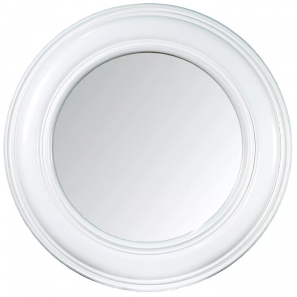Зеркало настенное Бора Белая эмаль. Фото. Строй-Отделка