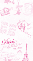 Панель №233/6 Париж ярко-розовый. Фото. Строй-Отделка