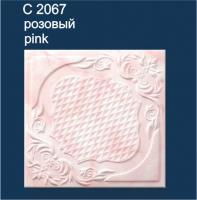 Плита потолочная С2067 розовый. Фото. Строй-Отделка