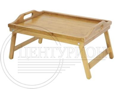 Столик для завтрака из бамбука 500х300х40 мм. Фото. Строй-Отделка