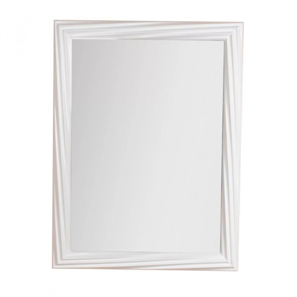Зеркало настенное Фил мини Белый глянец. Фото. Строй-Отделка