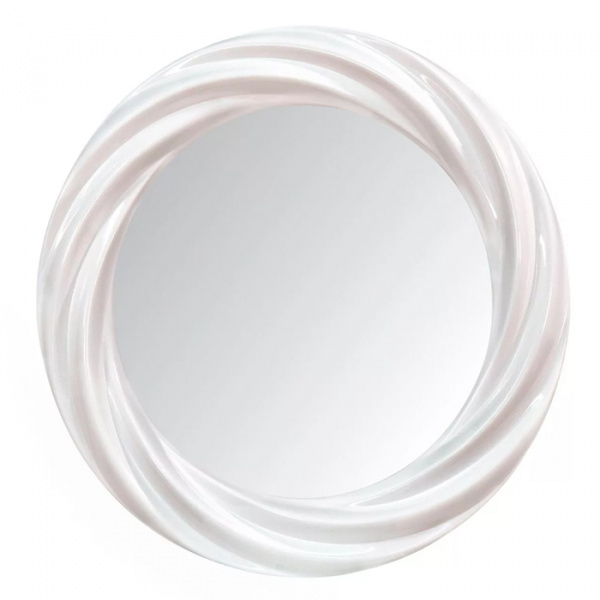 Зеркало настенное Борт Белая эмаль. Фото. Строй-Отделка