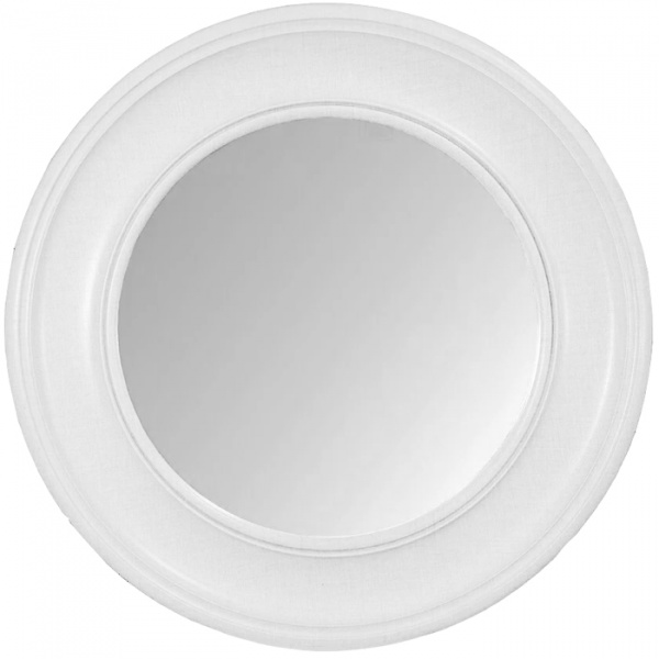 Зеркало настенное Мира Белый глянец. Фото. Строй-Отделка