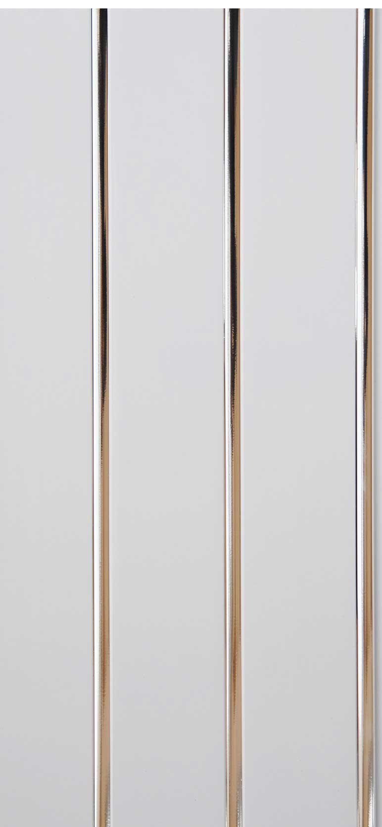 Панель Софитто хром (3 секции), 240*3000*8 мм.. Фото. Строй-Отделка