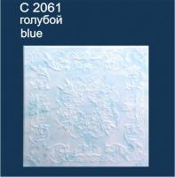 Плита потолочная С2061 голубой. Фото. Строй-Отделка