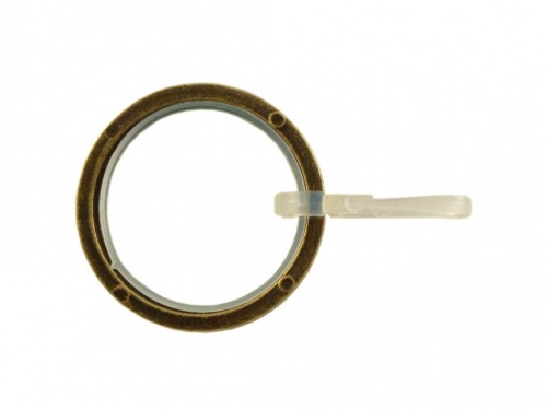 Фото. Кольцо для карниза D16 металл с пласт, вставкой. Строй-Отделка