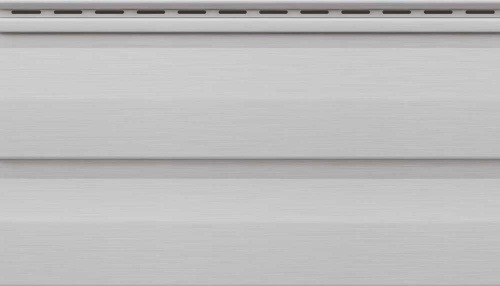 Фото. Сайдинг виниловый Unicolor  SV-01 Светло-серый. Строй-Отделка
