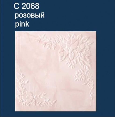 Фото. Плита потолочная С2068 розовый. Строй-Отделка