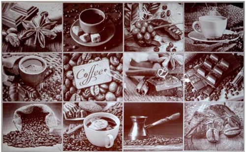 Фото. Кофейный набор сепия. Строй-Отделка